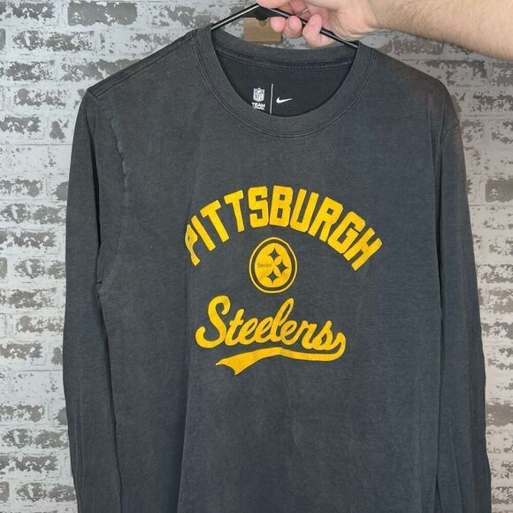 Nike nfl team apparel Pittsburgh Steelers long sleeve tshirt - Picture 3 of 6